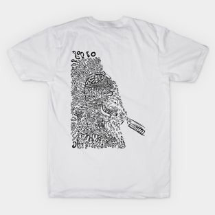 Head blasted by a shotgun T-Shirt